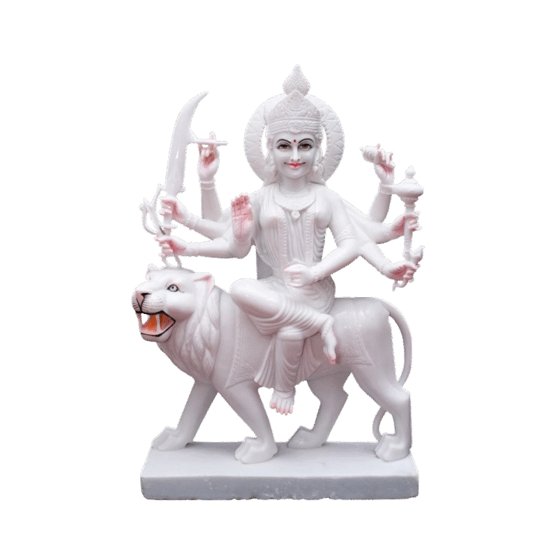 Marble Durga Mata Statue (Vietnam)