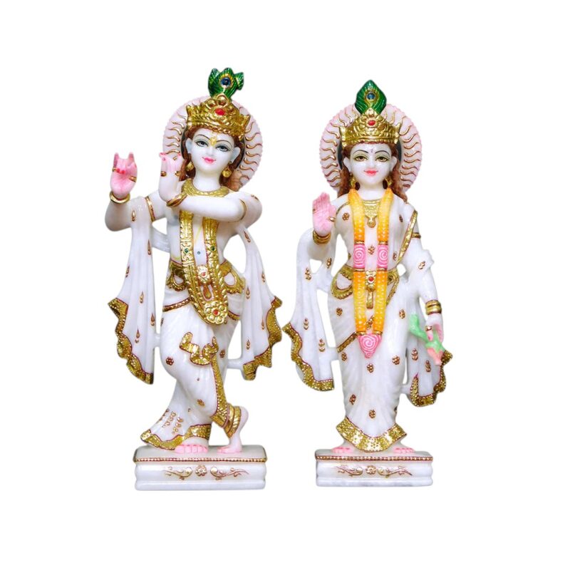 Radha Krishna Marble Statue (Makrana)