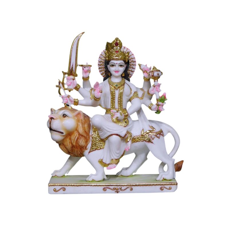 Durga Mata Marble Statue For Temple (Makrana)