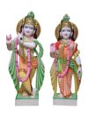Radha Krishna Marble Statue