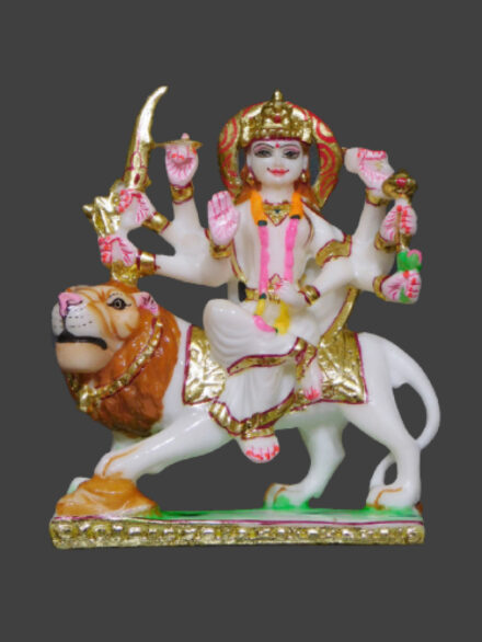 Durga Mata Marble Dust Idol