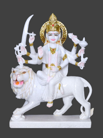 Durga Mata Vietnam Marble Statue