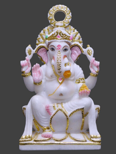 Ganesh Ji Murti in Marble