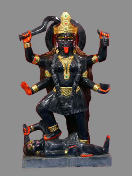 Maa Kali Marble Murti Bhaisalana – Temple Decor