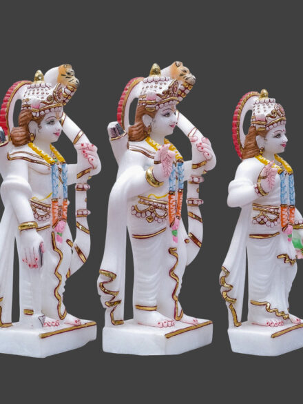 Marble Ram Darbar Minakari Handpainted